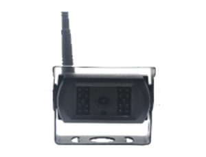 A small electronic device with an antenna and display screen.